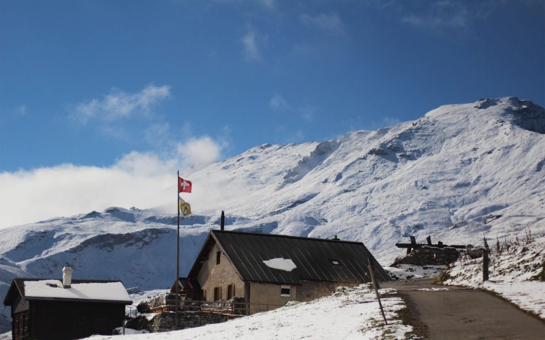 Im Schnee: Herbstlager 2016