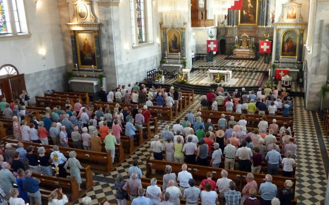 Ökumenische Feier zum Nationalfeiertag in Gossau SG