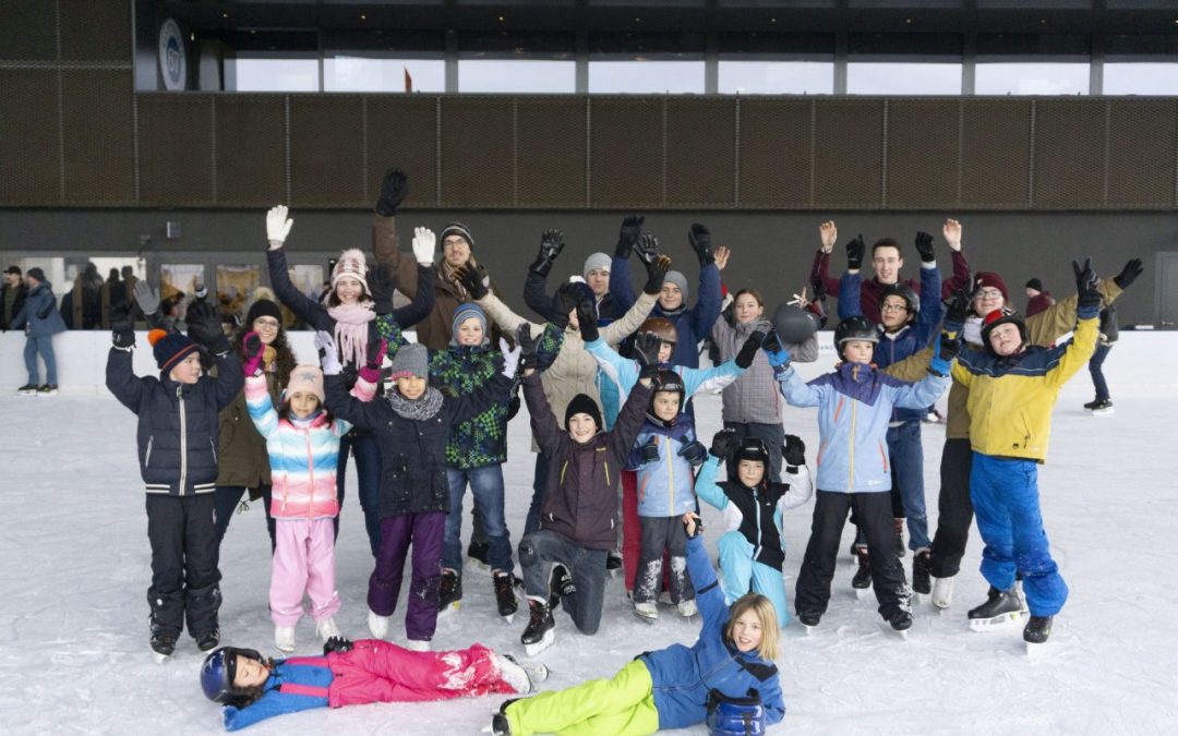 Gruppe Zug on ice