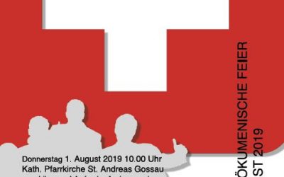 Christlich-ökumenische Feier zum 1. Aug.19