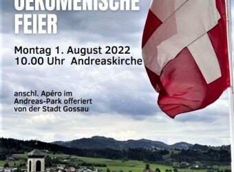 Christlich-ökumenische 1. Augustfeier 2022
