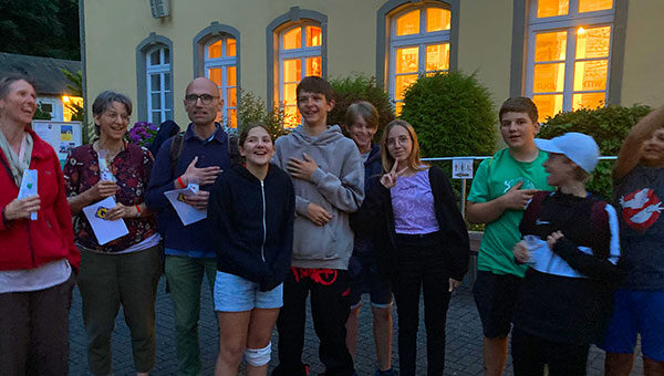 Internationales Jugendtreffen in Schönstatt auf dem Weg zum Weltjugendtag Lissabon 2023