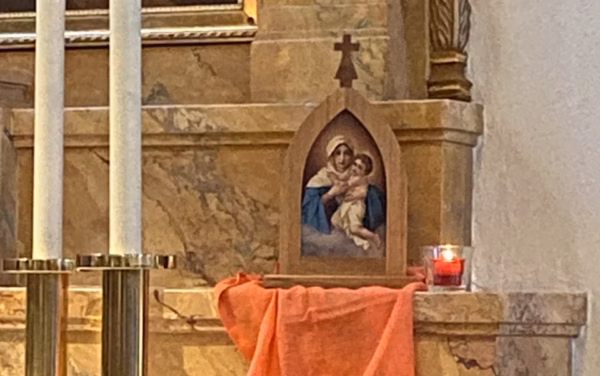 In fünf Gottesdiensten …